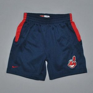 Nike Cleveland Indians Baby Boys Shorts Size 18M